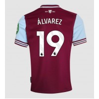 Stroje piłkarskie West Ham United Edson Alvarez #19 Koszulka Podstawowej 2024-25 Krótki Rękaw